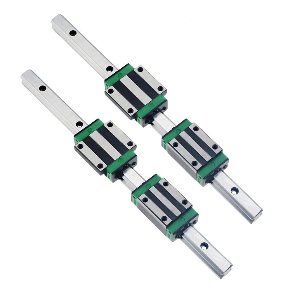 Hgr20 Linear Guide Rail Ballscrew Set - 6-delige CNC-set HGR20 lineaire geleiderail 400/860/1240mm