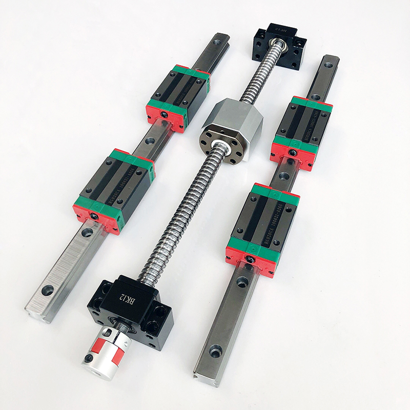 Hgr20 Linear Guide Rail Ballscrew Set - 2 set HGR20 HGR15 Lineaire geleiderail