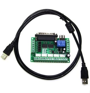 5 Axis Cnc Breakout Board Interface Mach3 - 1 pcs Nieuwe Interface MACH3 5