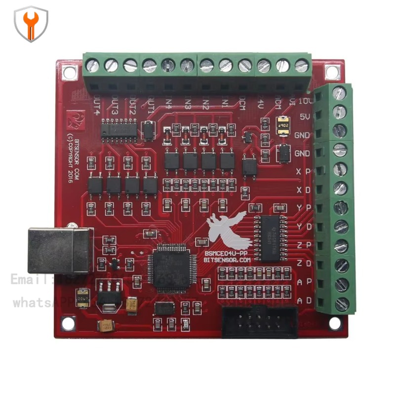 Mach3 Usb Cnc Controller 4 Axis 100Khz - CNC USB MACH3 100 Khz breakout-bord