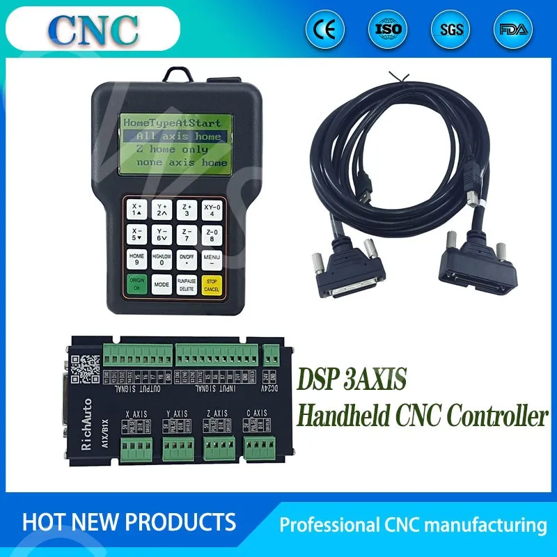 Richauto A11 Dsp Controller 3 Axis - RichAuto DSP A11E 3-assige controller originele