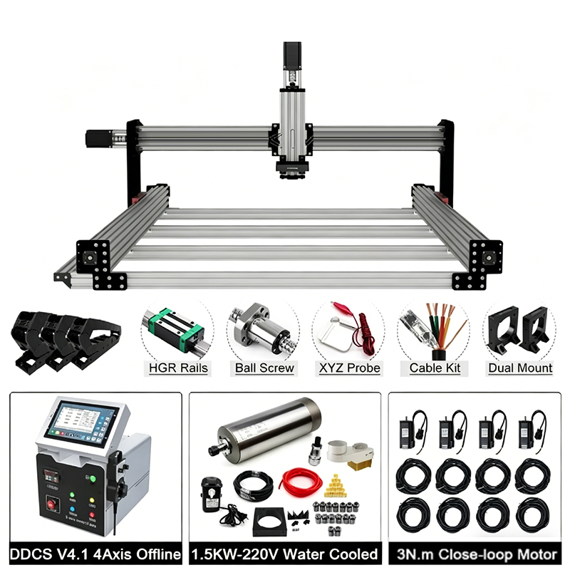 DDCS V4.1 4-assig offline best - Ddcs V4.1 4 Axis Cnc Offline Controller recensie en prijs