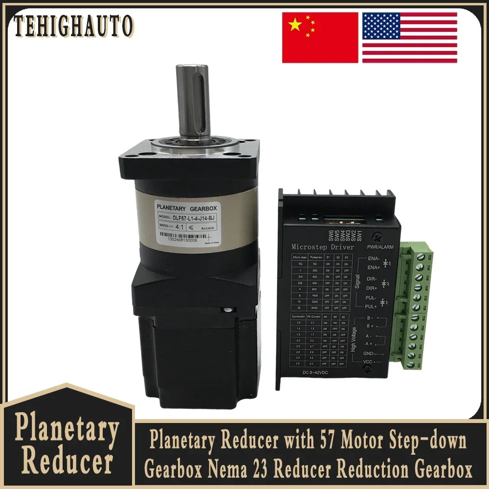 Planetaire versnellingsbak 57  - Nema 23 Closed Loop Stepper Motor Driver Kit recensie en prijs