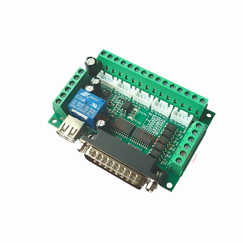 1 Pc 5 Axis Cnc Breakout Board - 5 Axis Cnc Breakout Board Interface Mach3 recensie en prijs