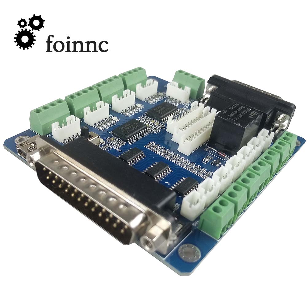 Mach3 5 Axis Cnc Breakout Cont - 5 Axis Cnc Breakout Board Interface Mach3 recensie en prijs
