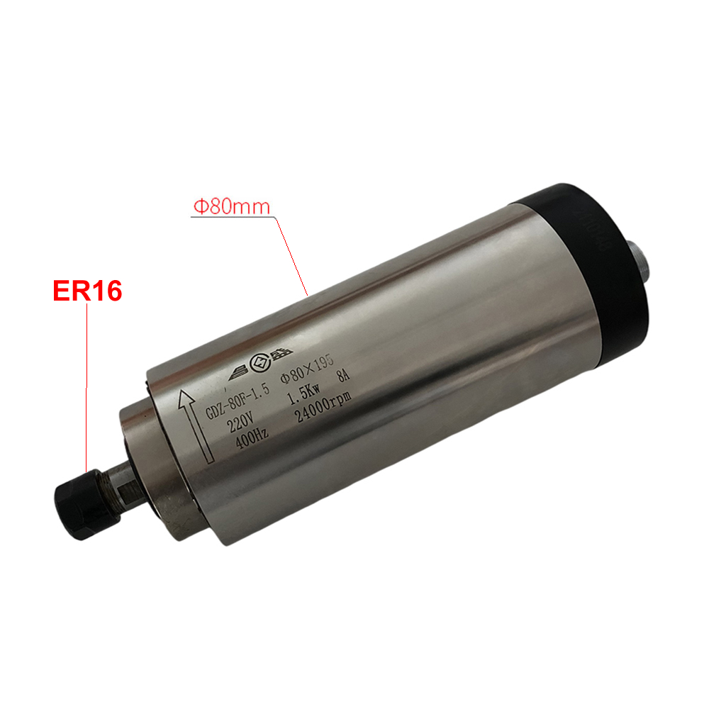 CNC Luchtgekoelde 800W 1500W 2 - Er20 Collet Chuck Spindle Motor 220V recensie en prijs