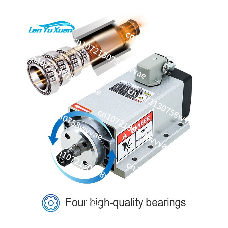 1.5KW 110V CNC Luchtgekoelde S - Air Cooled 1.5Kw Spindle Motor Inverter 110V recensie en prijs