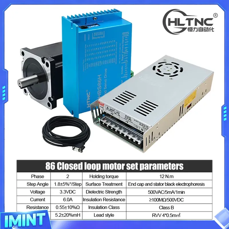 HLTNC Nema 34 Closed Loop Step - Hybrid Servo Driver Nema 34 8.5Nm recensie en prijs