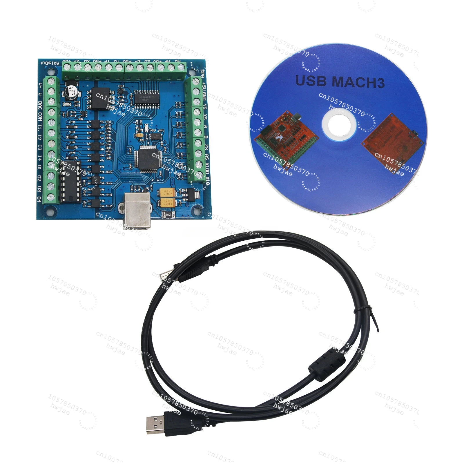 MACH3 4-assige USB CNC-control - Mach3 Usb Cnc Controller 4 Axis 100Khz recensie en prijs