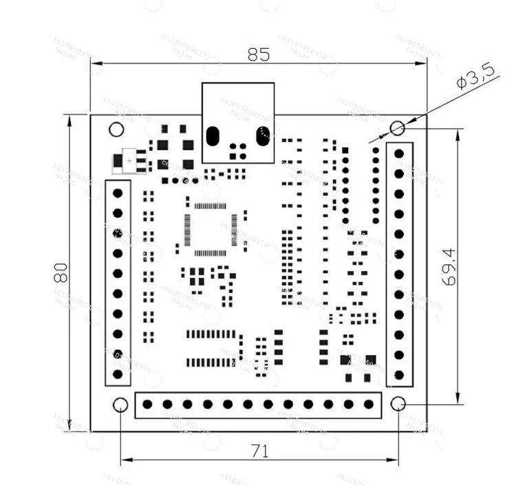 MACH3 4-assige USB CNC-control - Mach3 Usb Cnc Controller 4 Axis 100Khz recensie en prijs