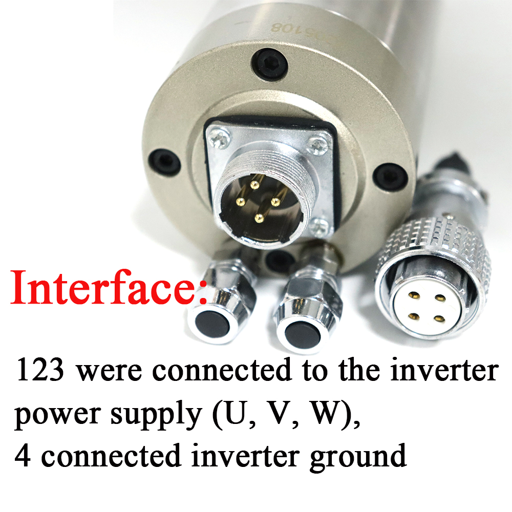 Waterdichte watergekoelde CNC- - 2.2Kw Water Cooled Spindle Kit Vfd recensie en prijs