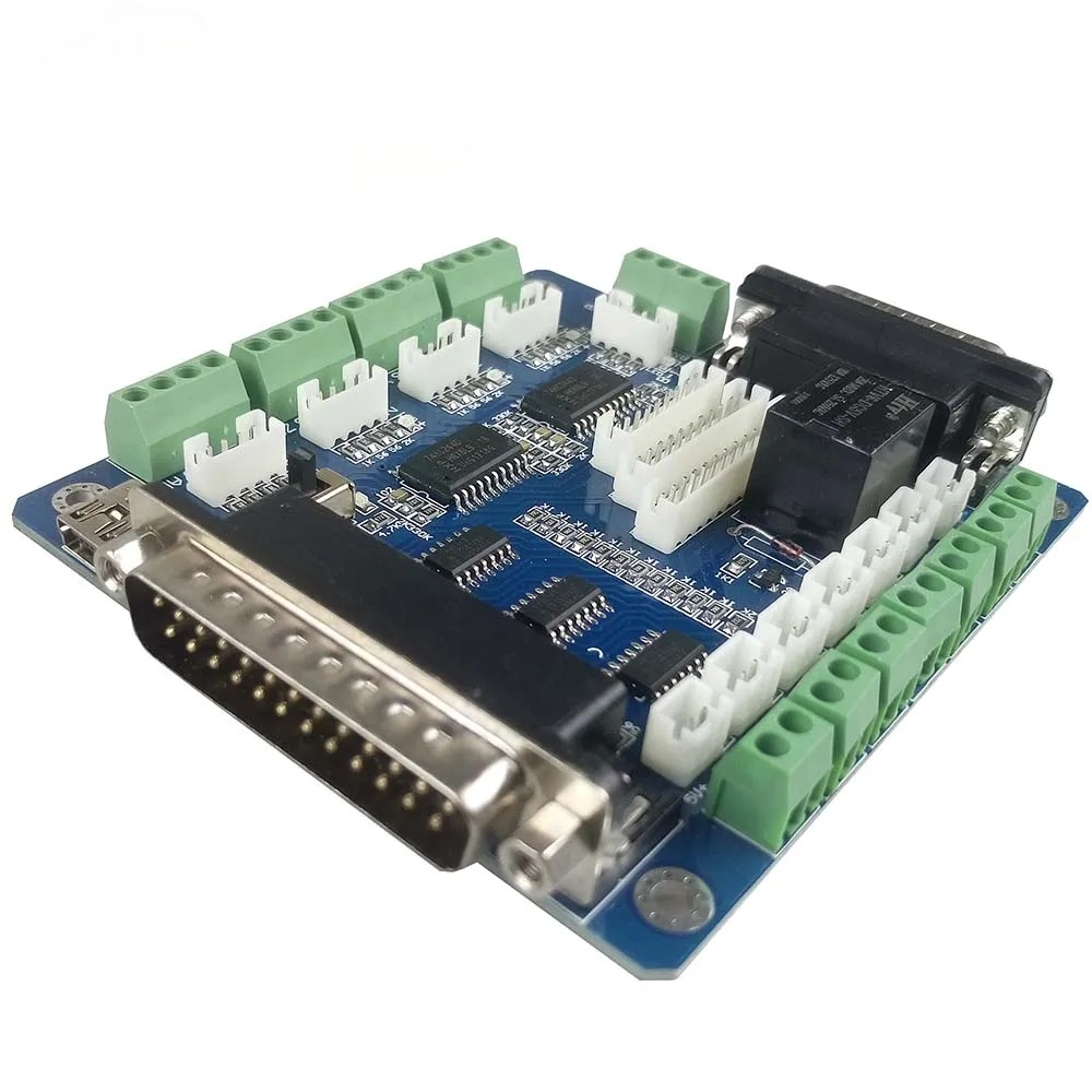 Mach3 5-assige CNC Breakout-co - 5 Axis Cnc Breakout Board Interface Mach3 recensie en prijs