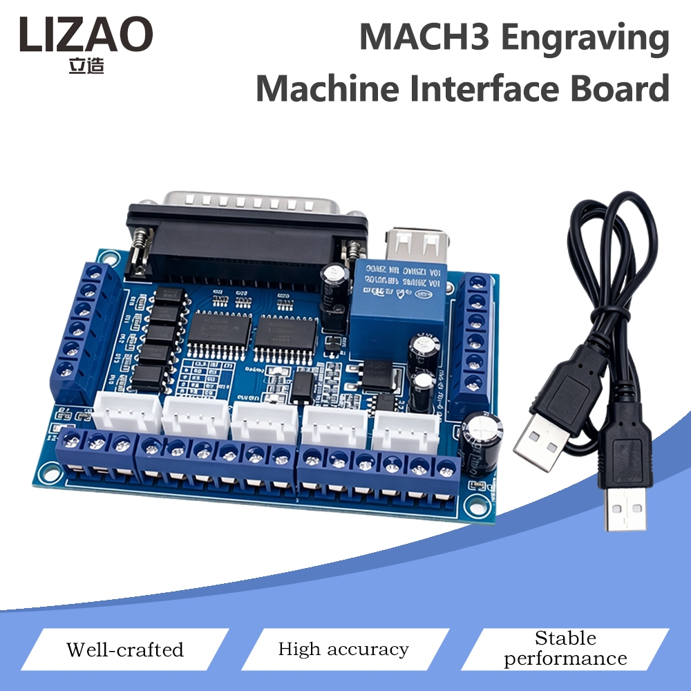 MACH3 CNC Breakout Board 5-ass - 5 Axis Cnc Breakout Board Interface Mach3 recensie en prijs