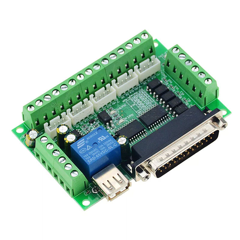 5-assige CNC-interface-adapter - 5 Axis Cnc Breakout Board Interface Mach3 recensie en prijs